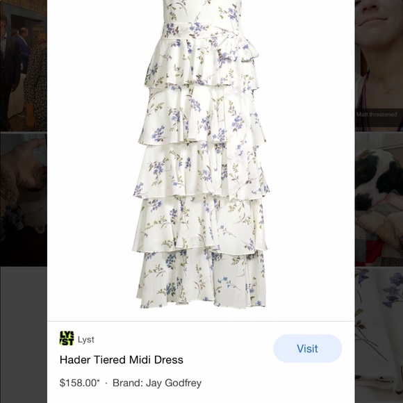 Jay Godfrey dress size 8 - Picture 5 of 5